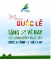 MỪNG 75 NĂM QUỐC KHÁNH VIỆT NAM, BAMBOO AIRWAYS TẶNG VÉ BAY MIỄN PHÍ CHO KHÁCH BAY TRONG 3 NGÀY 01-03/9