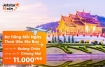 Săn vé Jetstar 11.000đ, bay thả ga Quảng Châu/Chiang Mai