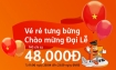 Vé rẻ tưng bừng, chào mừng Đại Lễ, vé máy bay Jetstar giá chỉ từ 48.000Đ